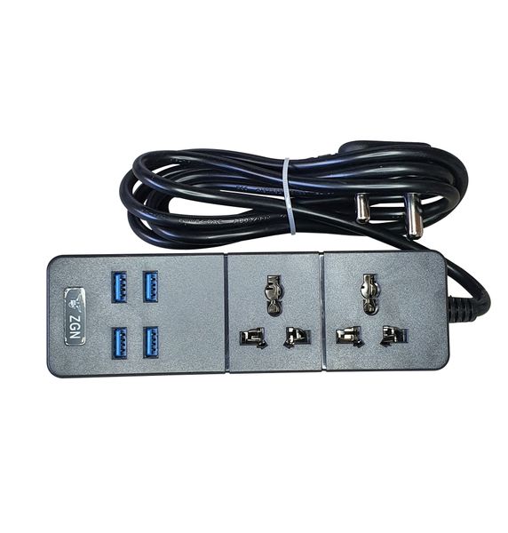 Universal 3.1A Power Plug With 4 USB 3.0 Charging Ports