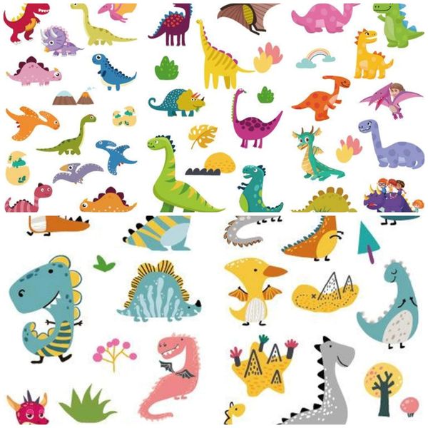 Kids Tattoos Cartoon Range - Dino-Raw