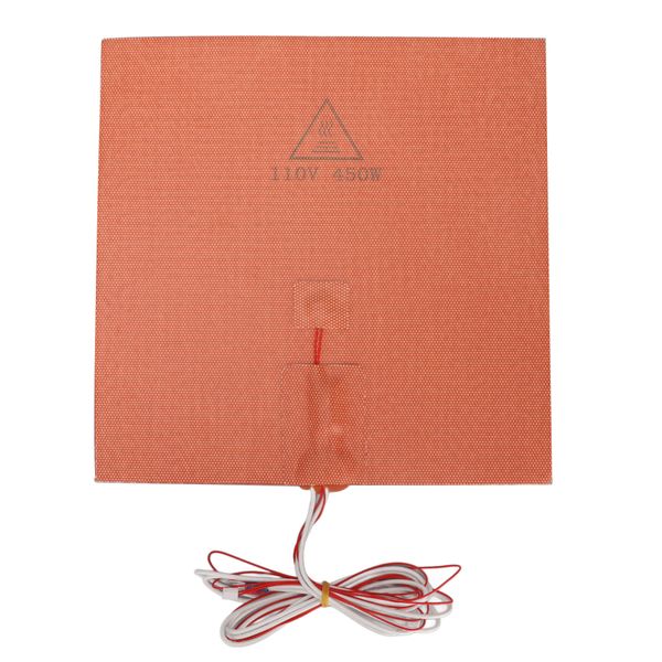 110V 450W Silicone Heating Pad with Back Adhesive for VORON2.4