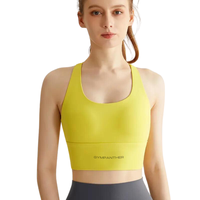 GymPanther Women's High-Impact Cross Strap Sports Bra