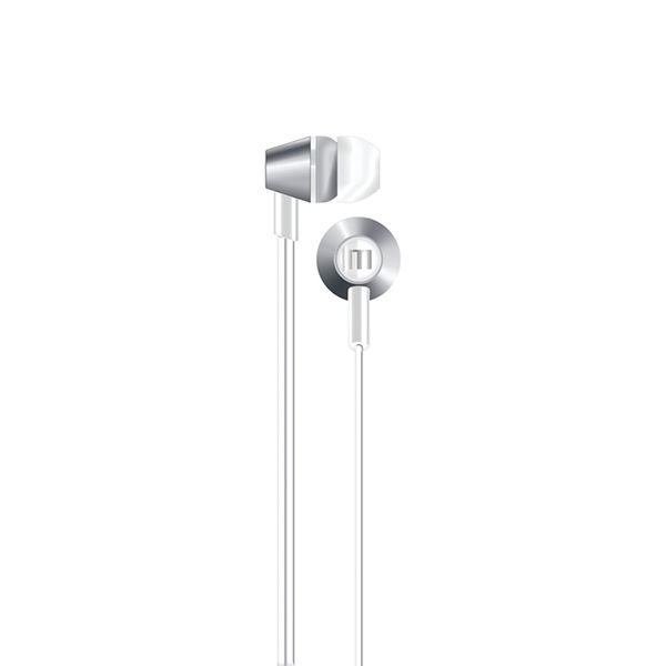 Maxell IMETALZ Deep Bass Metallic In-ear BUDS - White
