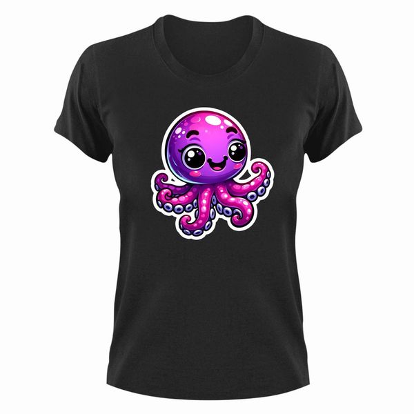 Octopus T-Shirt Gift Idea Christmas Birthday Present 324