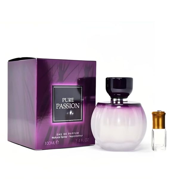 Pure Passion Eau de Parfum - 100ml + Perfume Oil Gift