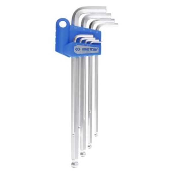 Allen Key Set 2-10mm Long Ball 8 Piece