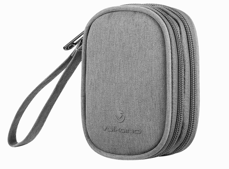 Volkano Cable Organiser Bag Small - Grey
