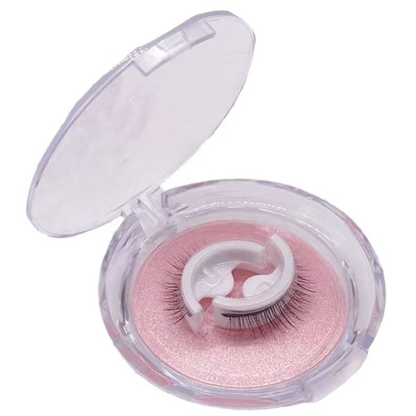 Pair of Natural Full Pre-Glued False Eyelashes, Self Adhesive