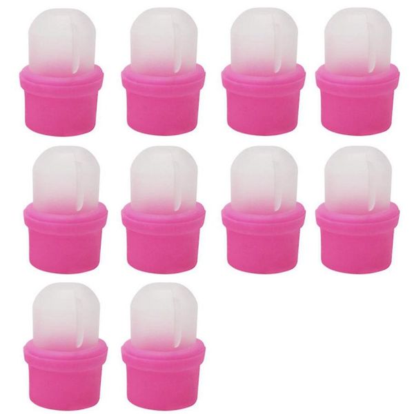 10 Pieces Wearable Nail Soak Soakers Polish Remover