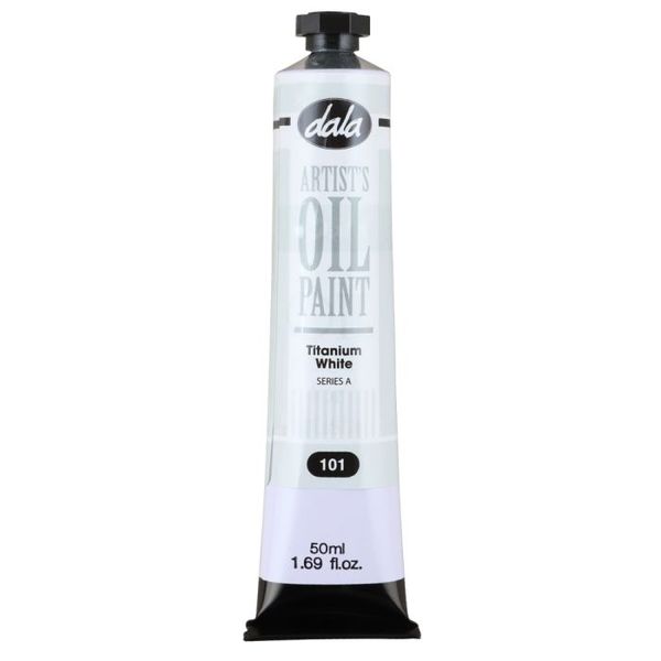 Craft Oil Paint Titanium White 50ml AOP-50ML-101