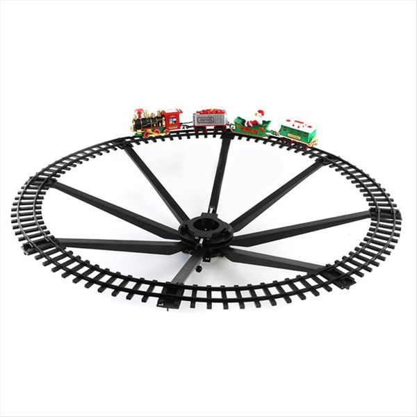 Christmas Train Set Railway Train Carriage Toy Christmas Train Tree Decorat