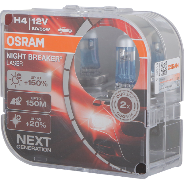 Osram Night Laser Set H4