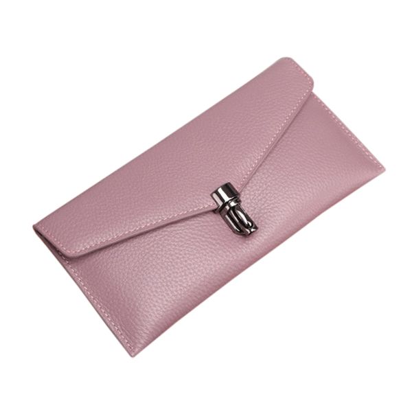 Ladies Purple Clutch Wallet (WAL-819-PU)