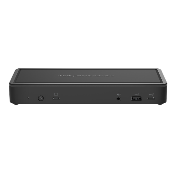 BELKIN Connect 14-Port USB-C Docking Station - 65 Watt - 2 x HDMI - Dual Display - Black