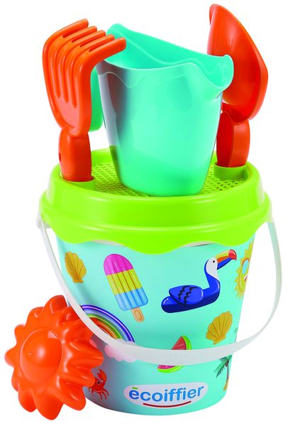 Ecoiffier Holidays Bucket Set 17cm