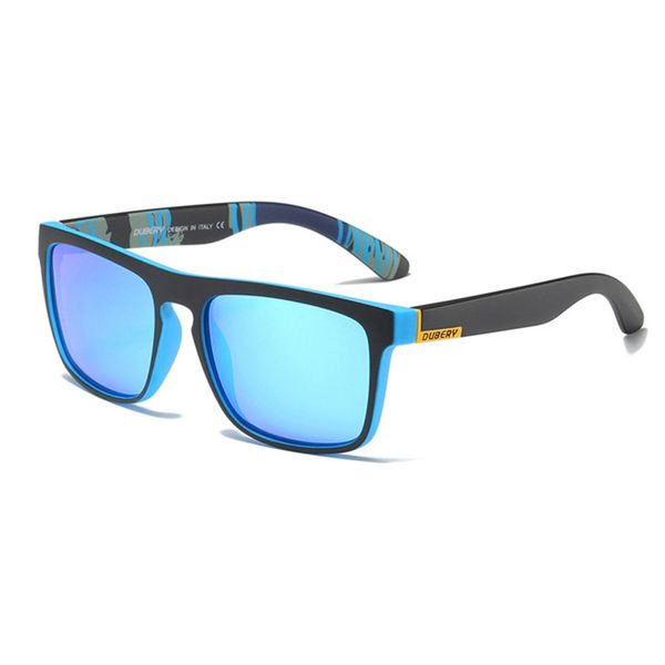 Dubery High Quality Men's Lifestyle Polarized Sunglasses - Orange