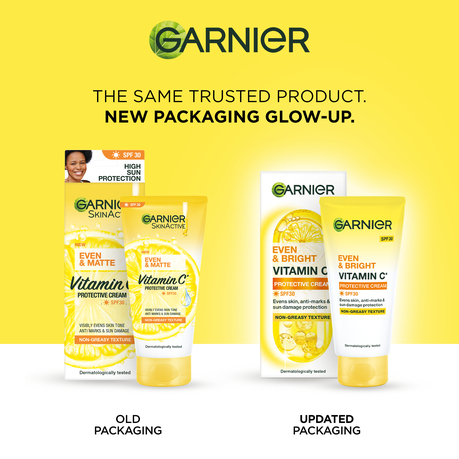 Garnier Even & Bright Vitamin C Protection Day Cream Moisturizer