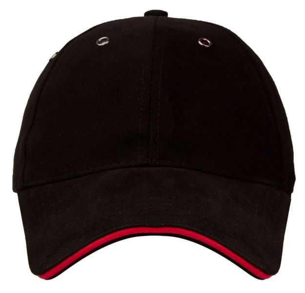 Black With Red Detail image