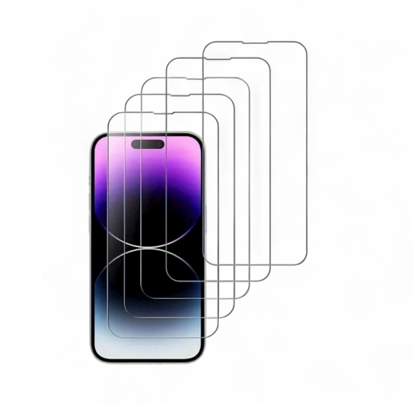 5PCS Screen Protectors Compatible with iPhone XR;11; 12;12 PRO;13;13PRO;14