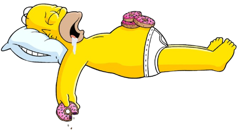 Homer Simpson Car Window Decorative Sticker 3D Peeking Character Stickers
