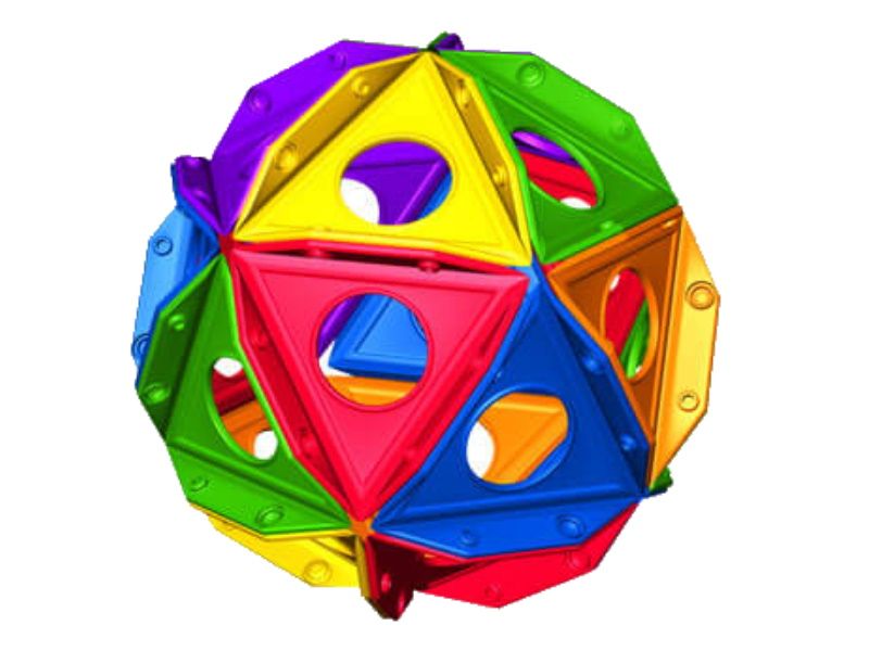 Triqo Triangles Building &amp; Construction Toy - 100 Pieces