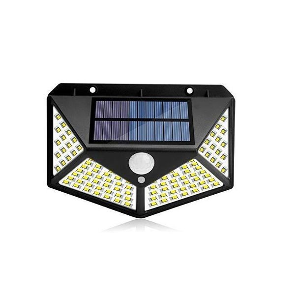 Solar Powered Motion Sensor Wall LED Light- SD
