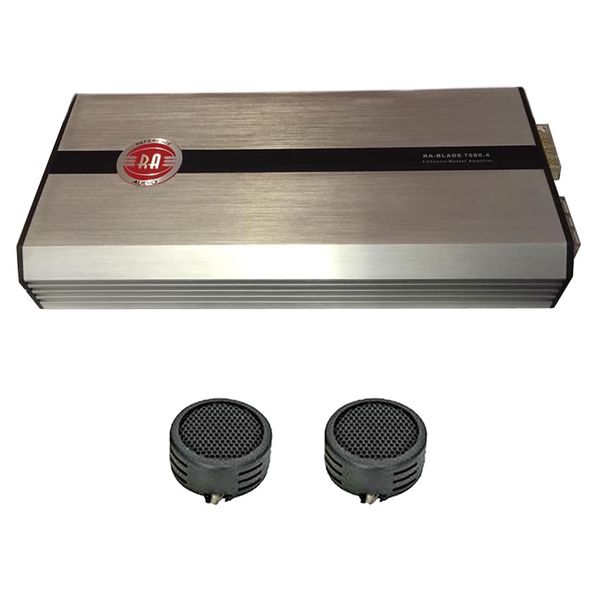 Reference Audio RA-BLADE-7080.4 Blade Series 4 Ch Amplifier &amp; Evo Tweeters