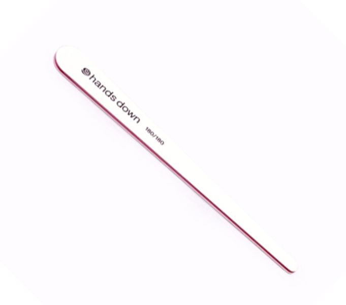 Hands Down - Nail File White Tapered 180/180 x 5