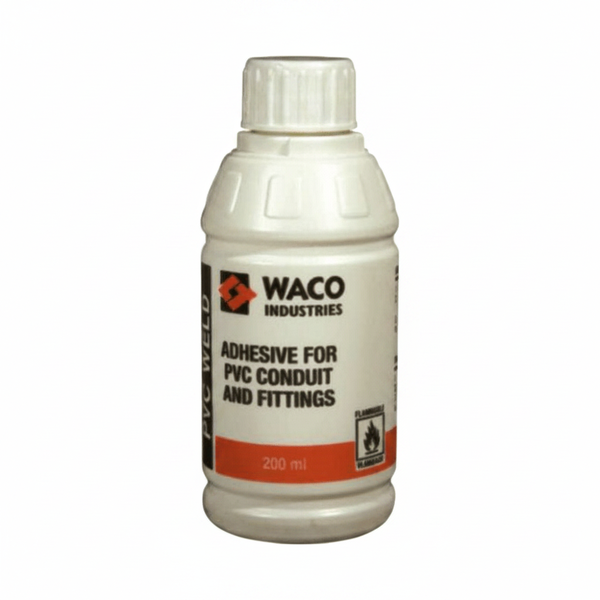 Wako PVC Adhesive Glue 200ml for Plumbing and Electrical Projects