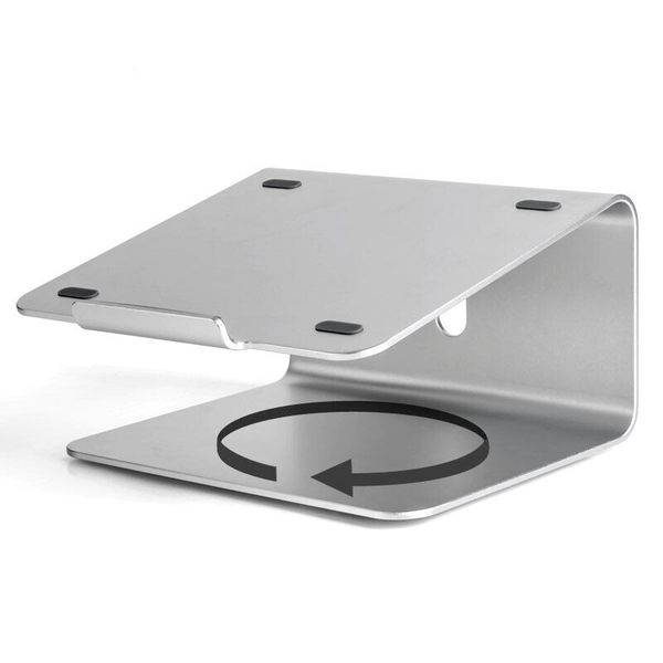 Laptop Stand Aluminum Base 360 Rotating 11-17 inch Laptops for MacBook