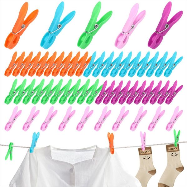 Pack Of 50 Clothes Pegs Clothes Pegs Without Imprint