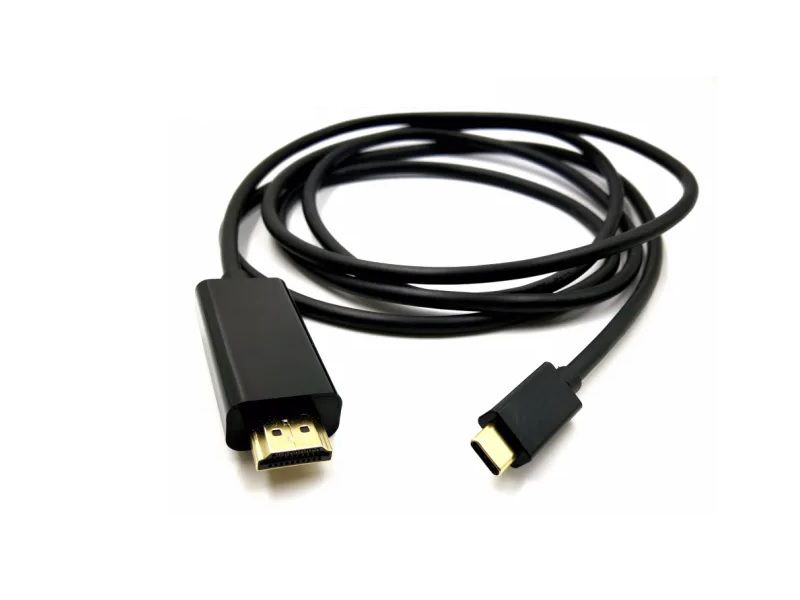 USB 3.1 To Type-C To HDMI Cable for Media &amp; Gaming - 1.5 Meter