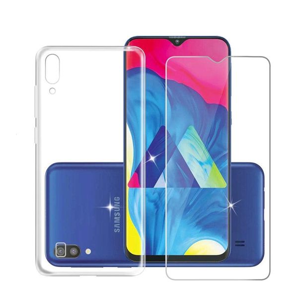 Clear Back Case &amp; Screen Protector Combo Compatible with Samsung S23FE 5g