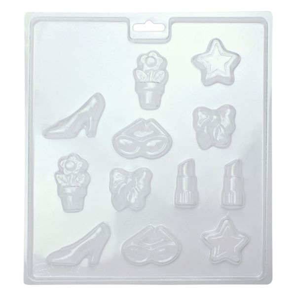 Girls World Chocolate Truffle Candy Mould Lipstick - Shoes - Flower