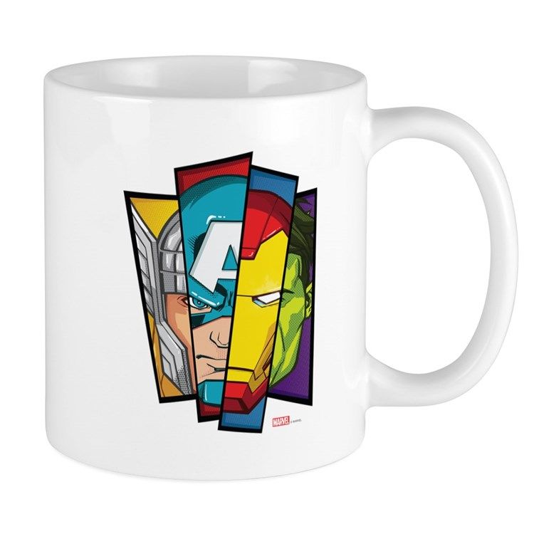 Imaging Architects Marvel Faces Mug 