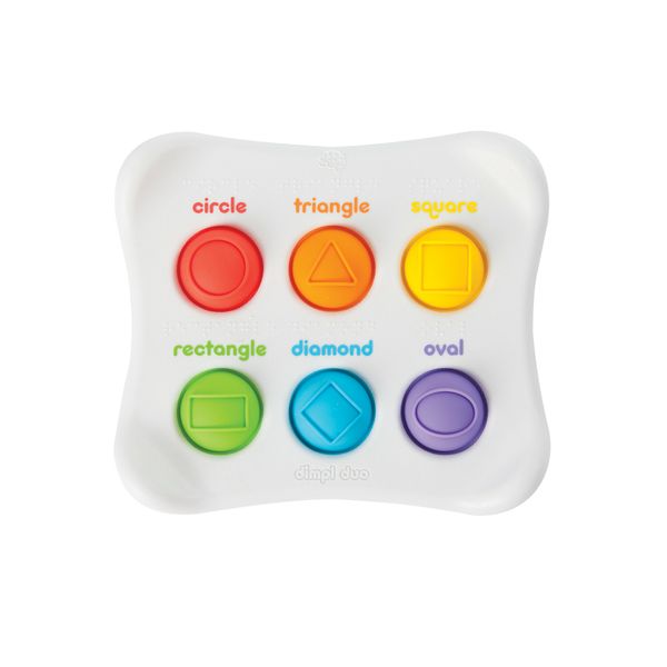 Fat Brain - Sensory Shapes Fidget Toy - Dimpl Duo