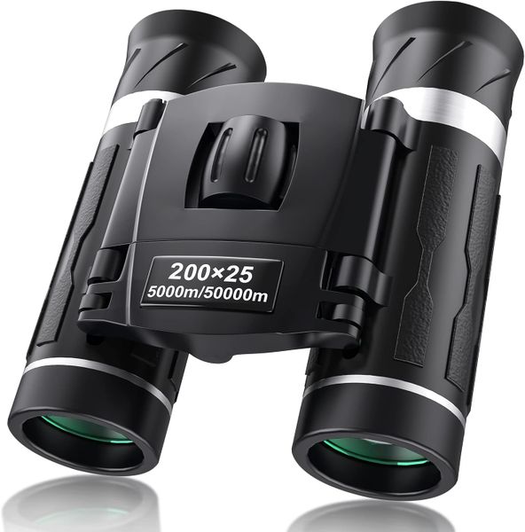 200x25 Compact Waterproof Binocularsfor Adults and Kids