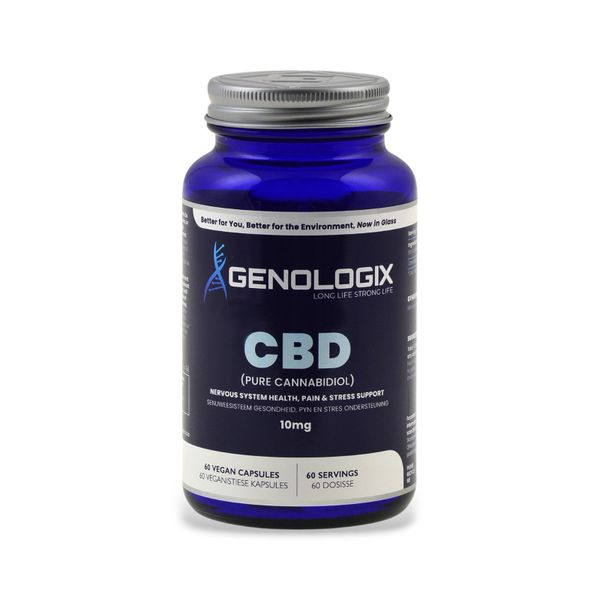 Genologix - CBD (Pure Cannabidiol) 10mg (60 Days Supply)