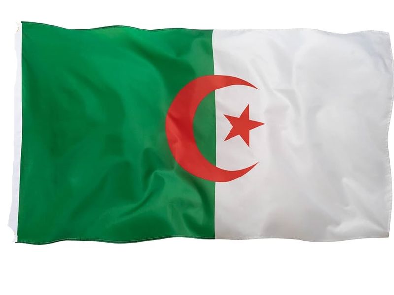 Algerian Flag (1.5M x 0.9M) Algeria National Flag