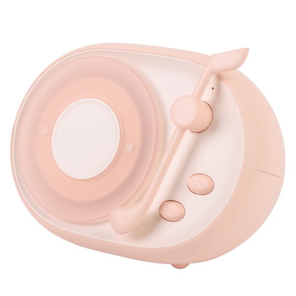 Retro BT Speaker, 1200mAh, Bass, Roseate