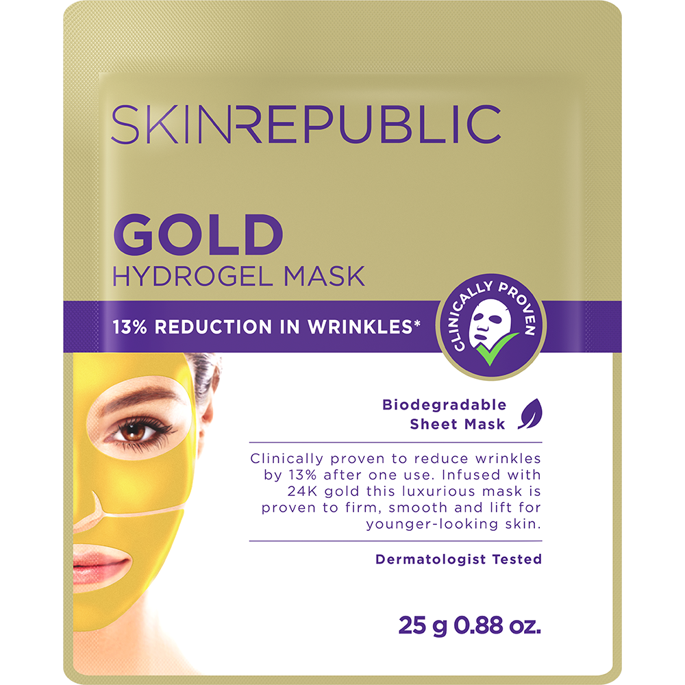 Skin Republic Gold Hydrogel Face Mask Shop Today. Get it Tomorrow!