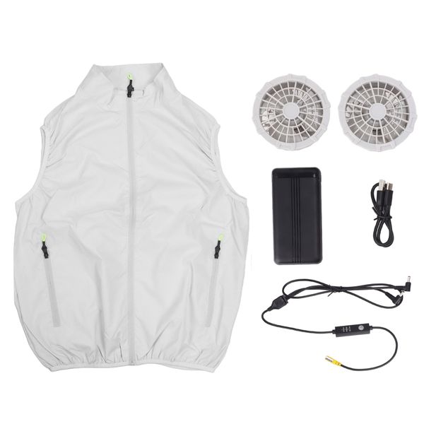 XXL Sleeveless Cooling Fan Vest