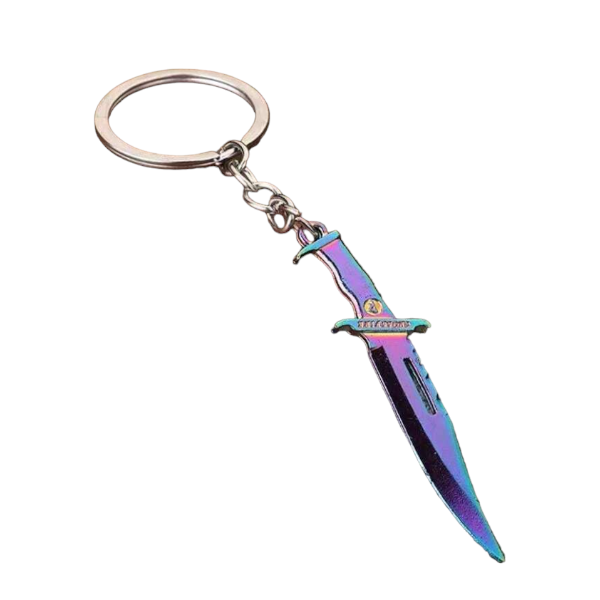 High Quality Sword Design Keychain - Multi-Color