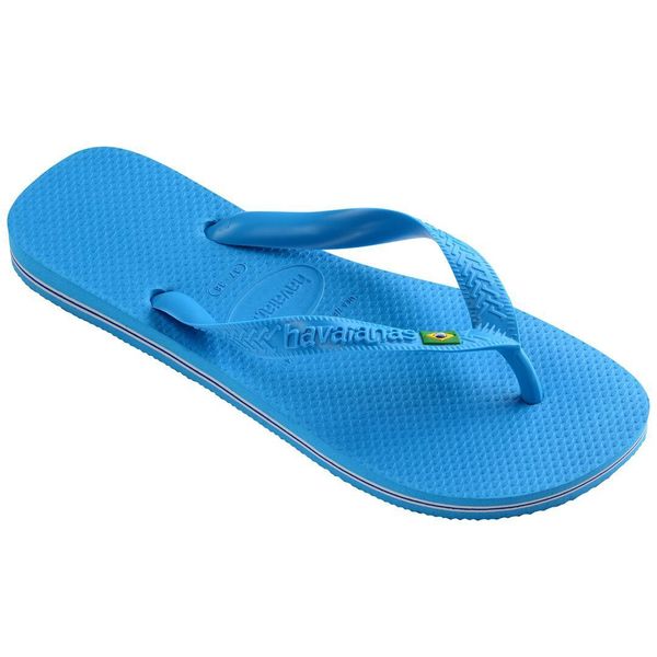 Havaianas Brasil Men's Flip Flops Turquoise. by John Frank Apparel