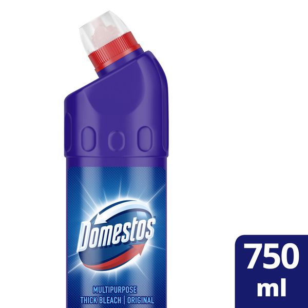 Domestos Regular Multipurpose Stain Removal Thick Bleach Cleaner 750ml