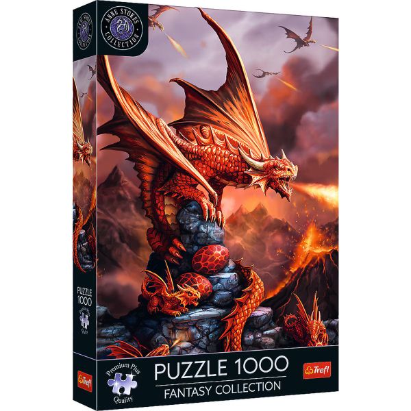 Trefl Premium - Fantasy : Fire Dragon - 1000 Piece