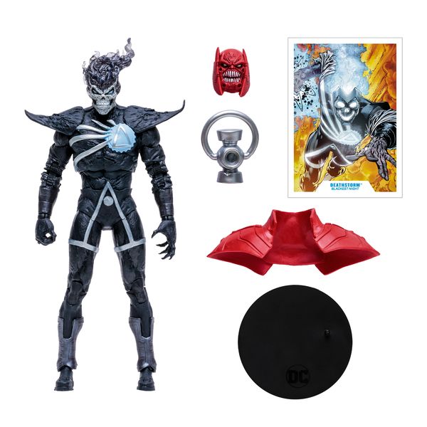 DC Multiverse WV8 Blackest Night Deathstorm 7IN Figure