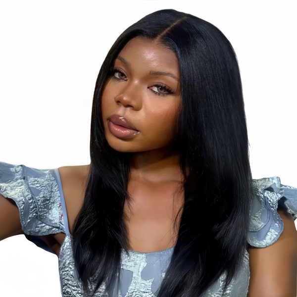 Marigold 18 inch Straight Wig - Human Hair with 13x4 Lace Front