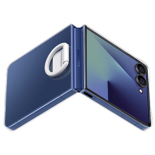 Samsung Clear Ring Cover Compatible With Samsung Galaxy Z Flip7 - Clear