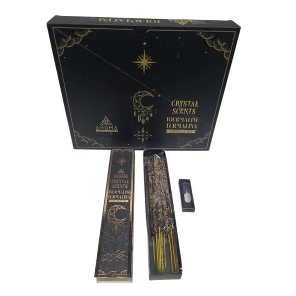 Aroma Tourmaline Crystal Scents Incense Sticks