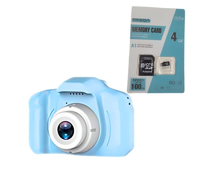 Kids' Mini Portable Digital Camera with 4GB Memory Card