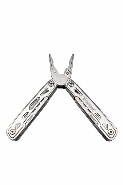 Generic Stainless Steel Multi-Tool Pliers with Saw &amp; Screwdrivers, Silver